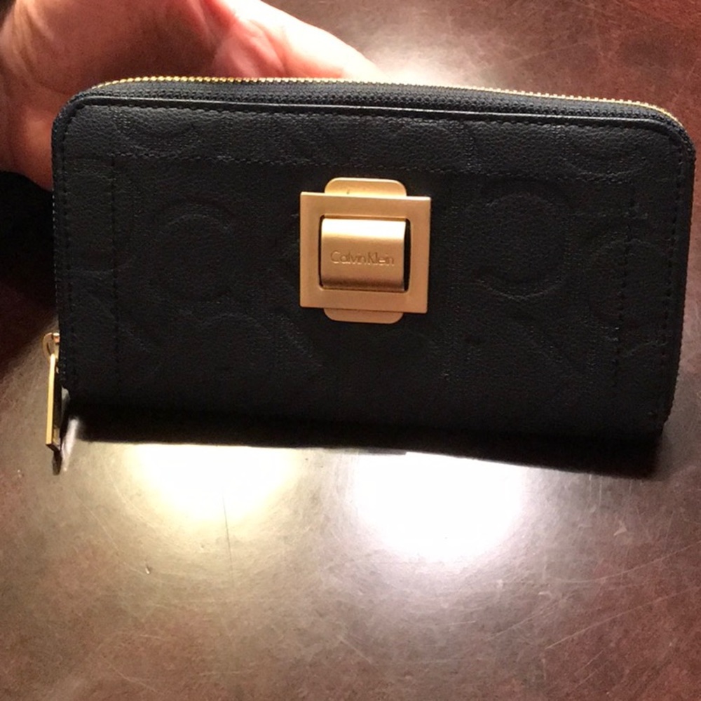 Calvin Klein wallet navy